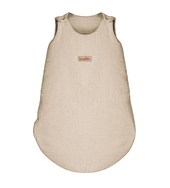 Sleeping bag muslin 2,5 TOG Malaga 6-12m beige