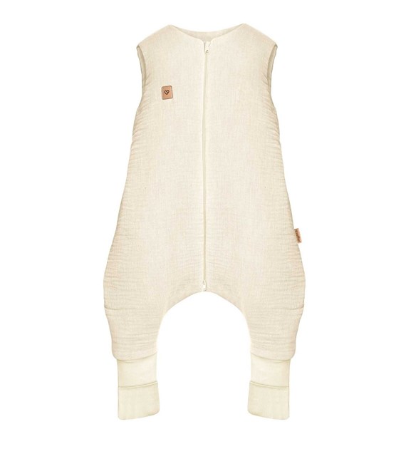 Sleeping bag with legs muslin 2,5 TOG Malaga 2-4y vanilla