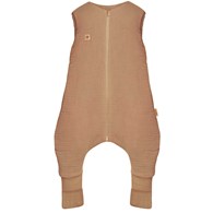 Śpiworek do spania z nogawkami muślinowy 2,5 TOG Malaga 2-4l toffee