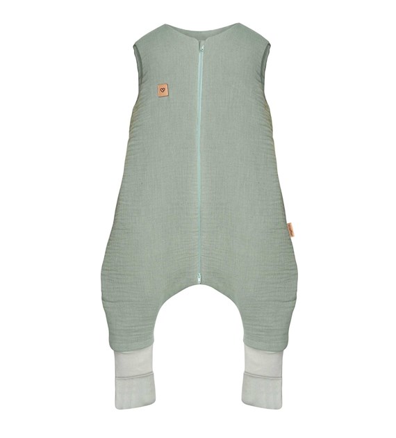 Sleeping bag with legs muslin 0,5 TOG Malaga 1-2y mint