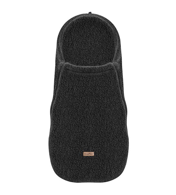 Wool footmuffs mini Nevada 0-18m anthracite