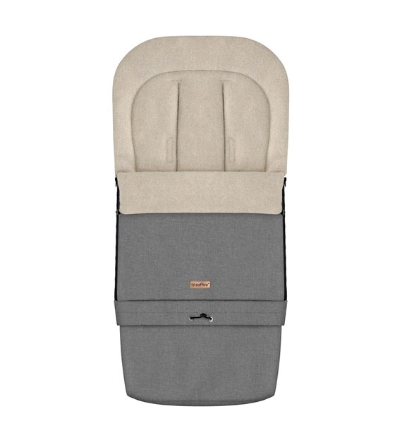 Adjustable footmuff SleepGrow Scandi 0-36m light grey