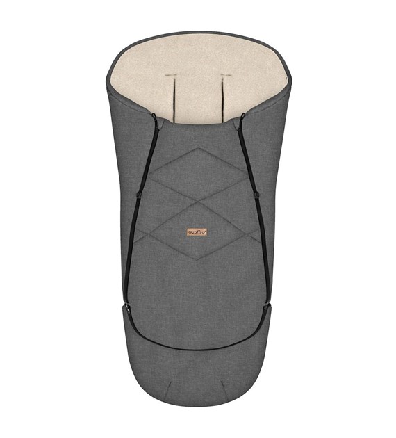 Adjustable footmuff EverGrow Scandi 0-36m grey