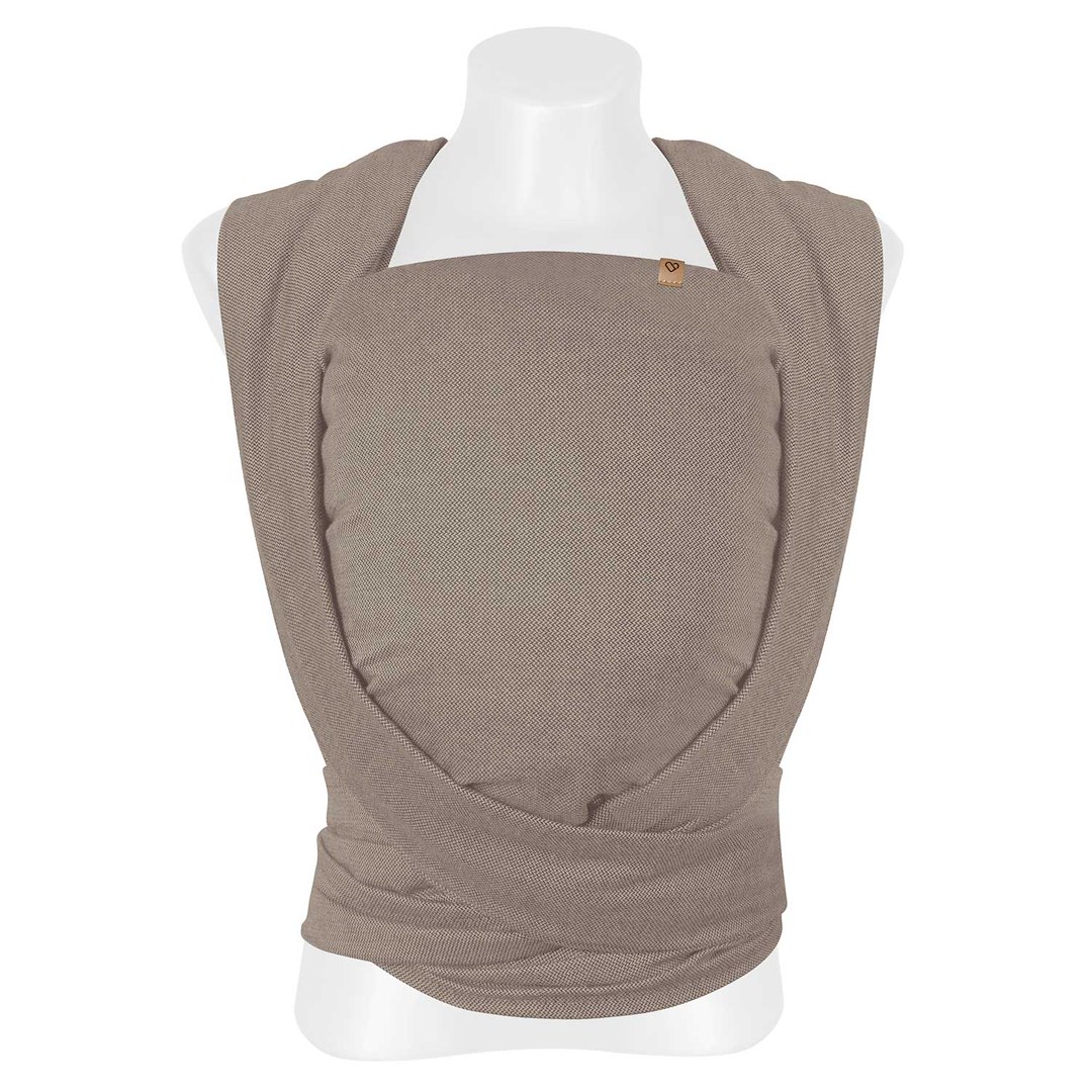 Chusta wiązana BeClose Roma 70x460cm latte