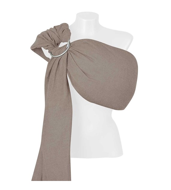 Sling with ring HugMe Roma 70x195cm latte