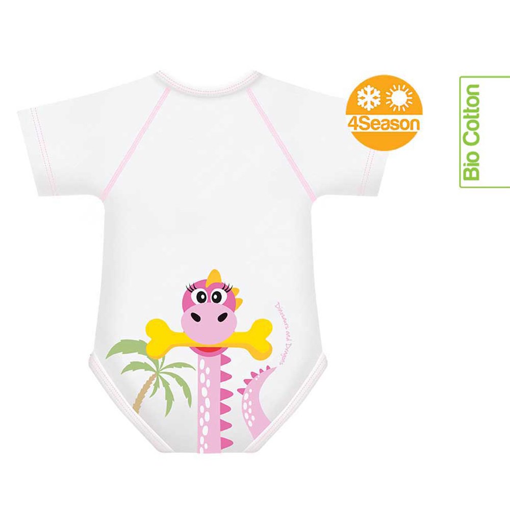 Body rosnące Bio Cotton 4Season 0-36m dinosaur