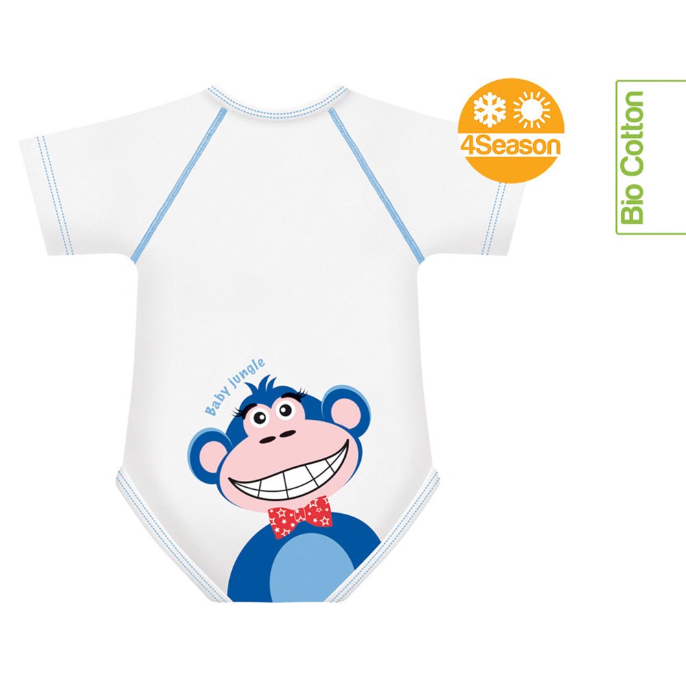 Body rosnące Bio Cotton 4Season 0-36m monkey