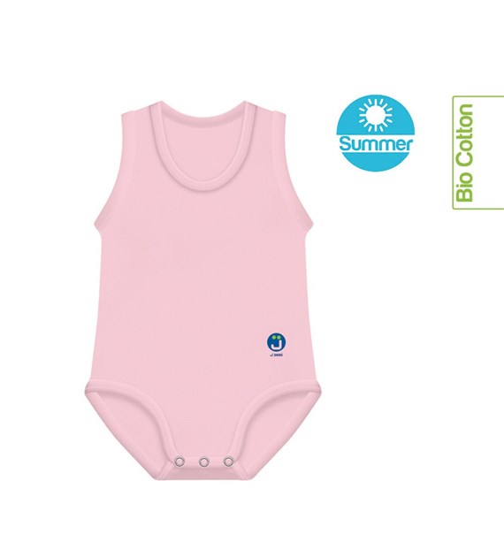 Growing body Bio Cotton Summer 0-36m baby pink