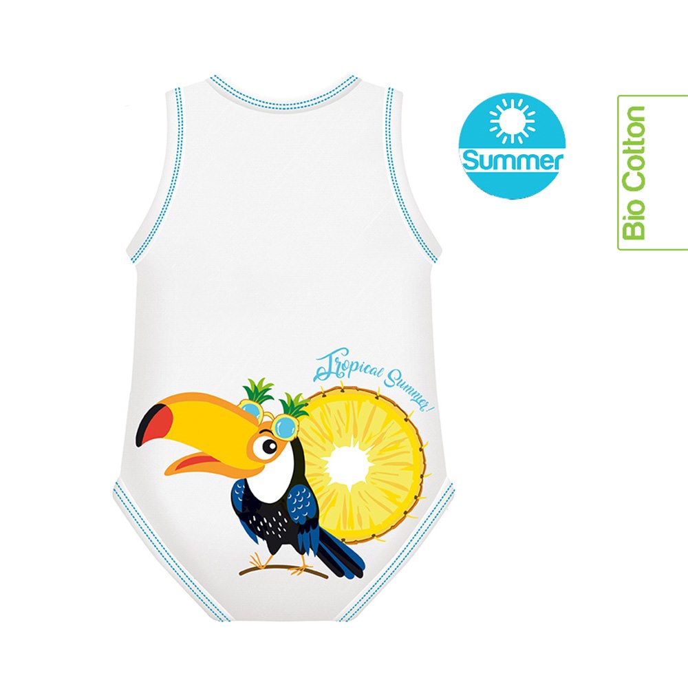 Body rosnące Bio Cotton Summer 0-36m toucan