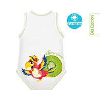 Body rosnące Bio Cotton Summer 0-36m parrot