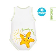 Body rosnące Bio Cotton Summer 0-36m star