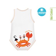 Body rosnące Bio Cotton Summer 0-36m crab