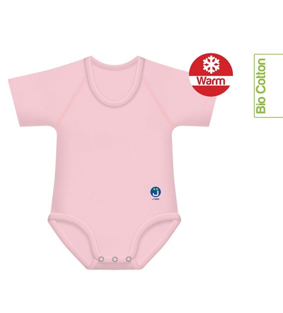Growing body Bio Cotton Warm 0-36m baby pink