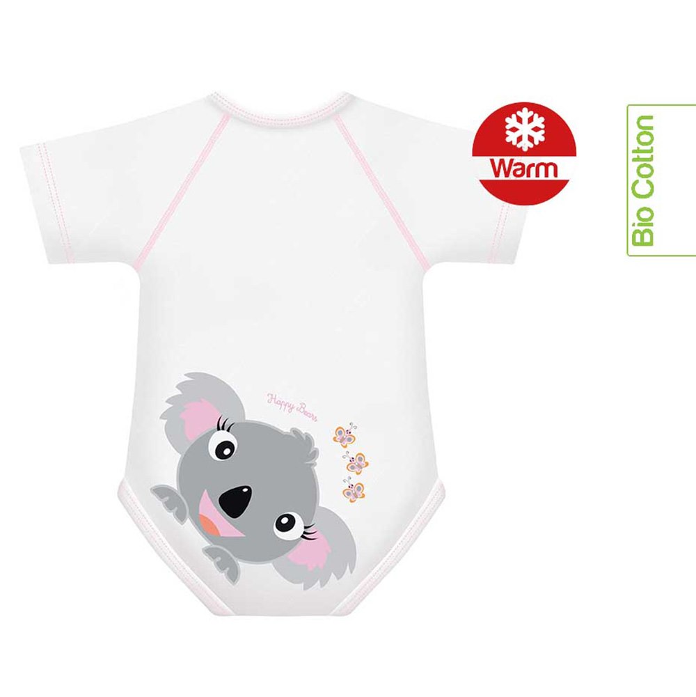 Body rosnące Bio Cotton Warm 0-36m koala