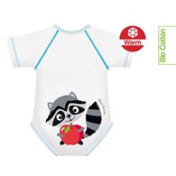 Body rosnące Bio Cotton Warm 0-36m raccoon