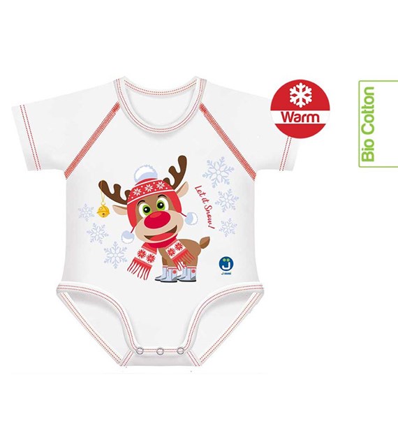 Growing body Bio Cotton Warm 0-36m reindeer