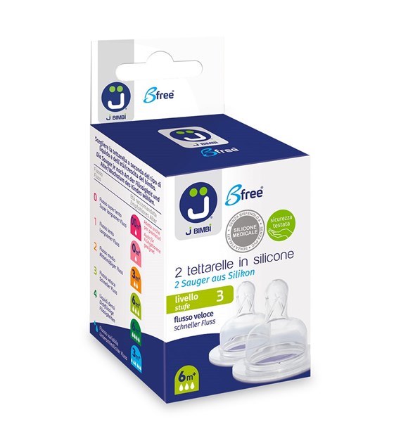 2 nipples level 3 fast flow silicone Super/Trendy/Classic