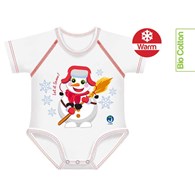Body rosnące Bio Cotton Warm 0-36m snowman