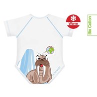 Body rosnące Bio Cotton Warm 0-36m walrus
