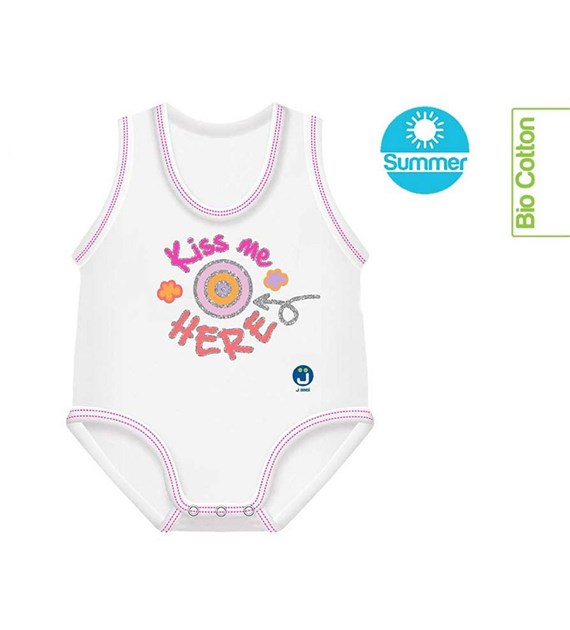 Growing body Bio Cotton Summer 0-36m kiss
