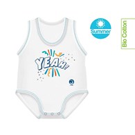 Body rosnące Bio Cotton Summer 0-36m yeah