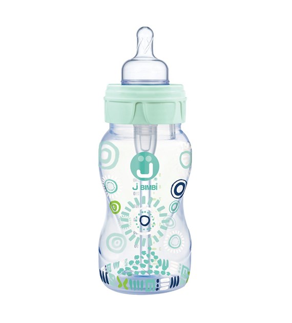 Anti-colic feeding bottle Trendy 260ml green
