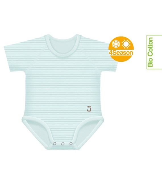 Growing body Bio Cotton 4Season 0-36m water green