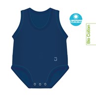 Body rosnące Bio Cotton Summer 0-36m Indigo