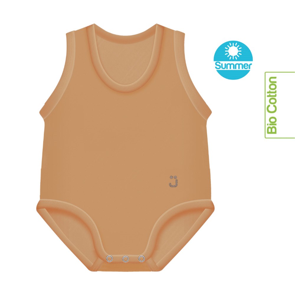 Body rosnące Bio Cotton Summer 0-36m caramel