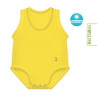 Body rosnące Bio Cotton Summer 0-36m yellow