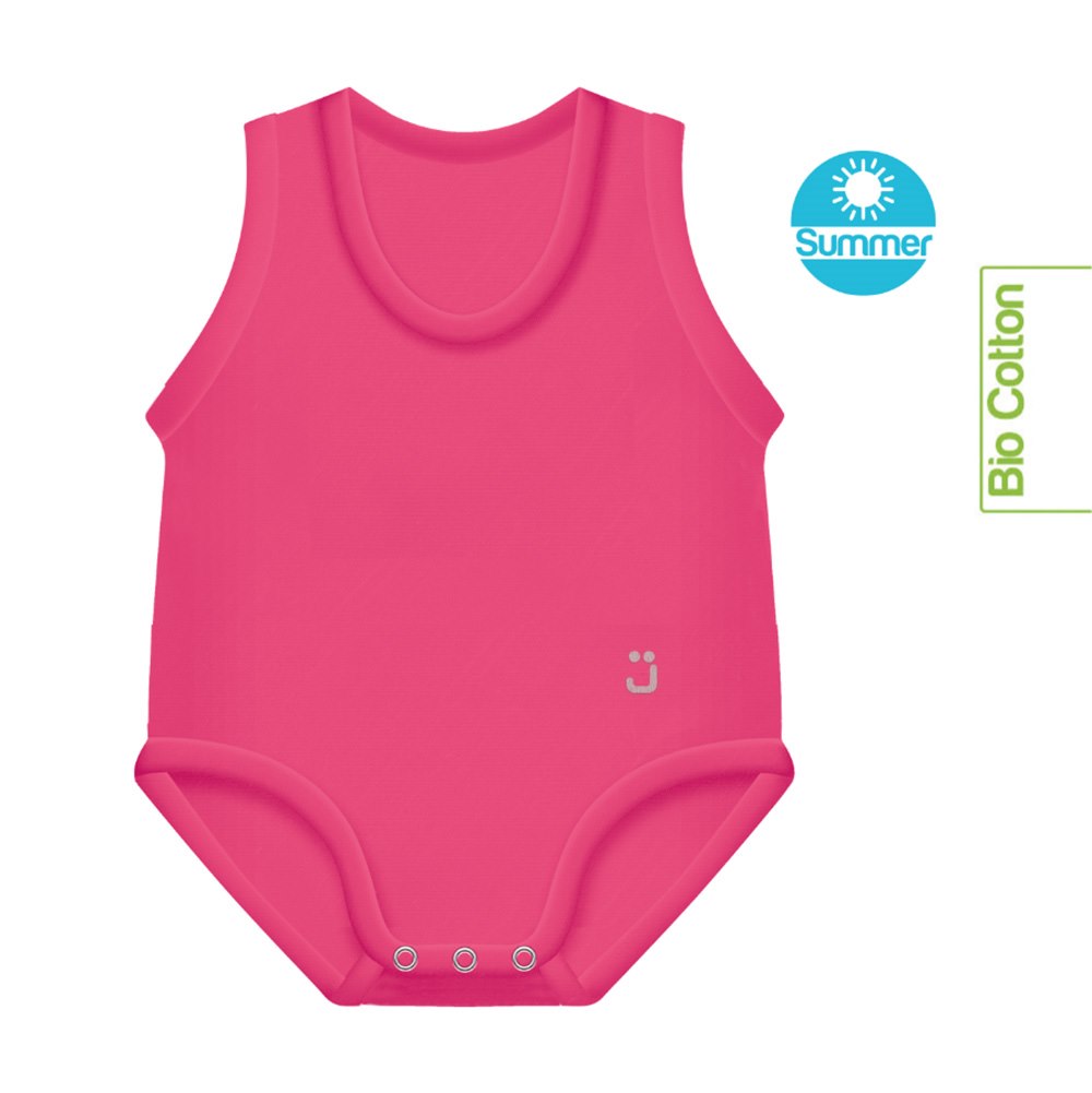 Body rosnące Bio Cotton Summer 0-36m pink