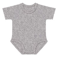 Body rosnące Bio Cotton Warm 0-36m melange grey