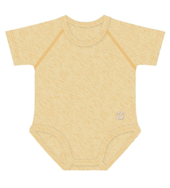 Growing body Bio Cotton Warm 0-36m melange yellow