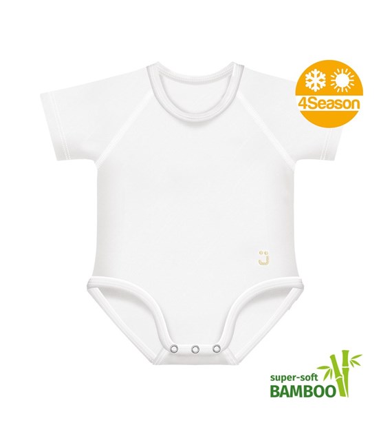 Growing body Bamboo 4Season 0-36m white