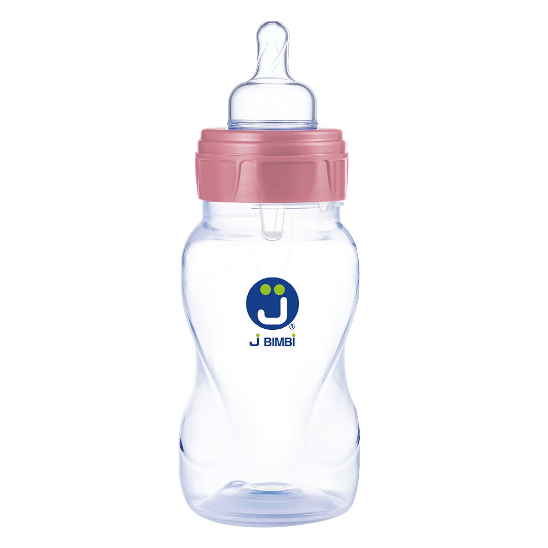 Butelka do karmienia antykolkowa Classic 330ml pink