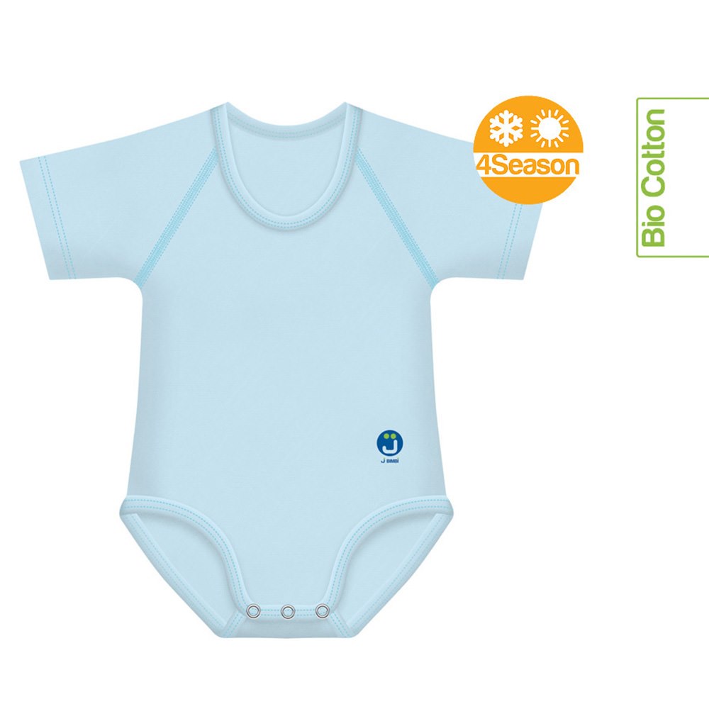 Body rosnące Bio Cotton 4Season 0-36m light blue