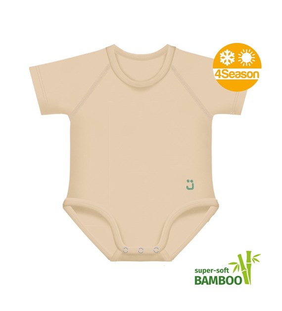 Body rosnące Bamboo 4Season 0-36m hazelnut
