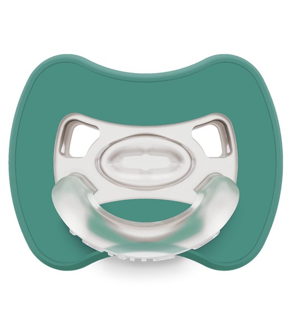 Sprytny smoczek ortodontyczny Glee 0-2m turquoise