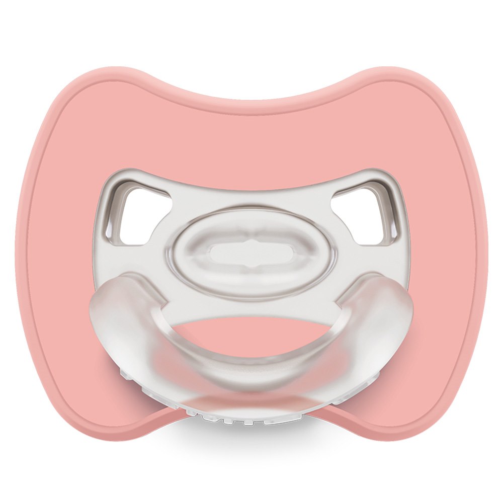 Sprytny smoczek ortodontyczny Glee 2-6m pink