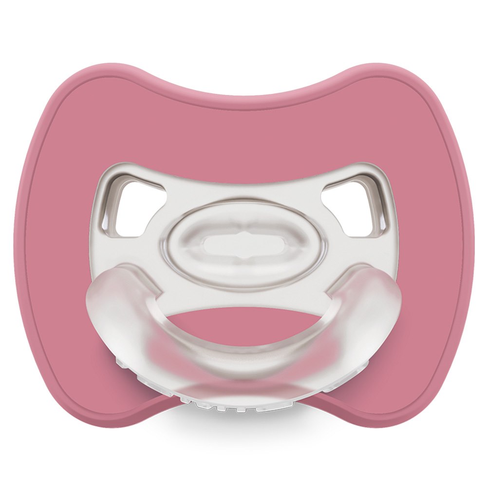 Sprytny smoczek ortodontyczny Glee 2-6m old rose