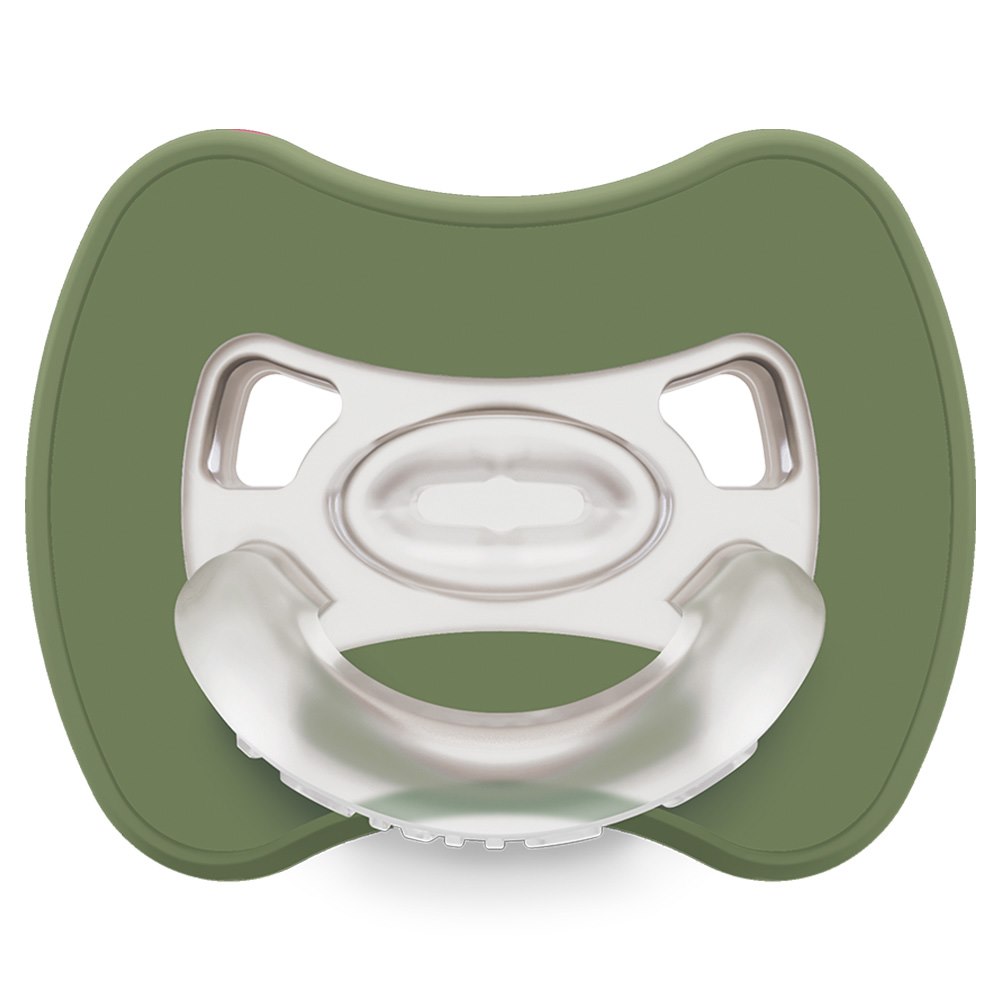 Sprytny smoczek ortodontyczny Glee 2-6m green