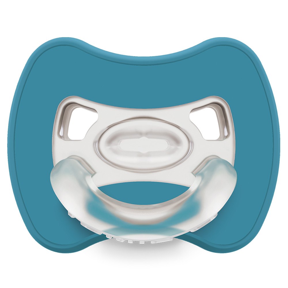 Sprytny smoczek ortodontyczny Glee 6m+ marine