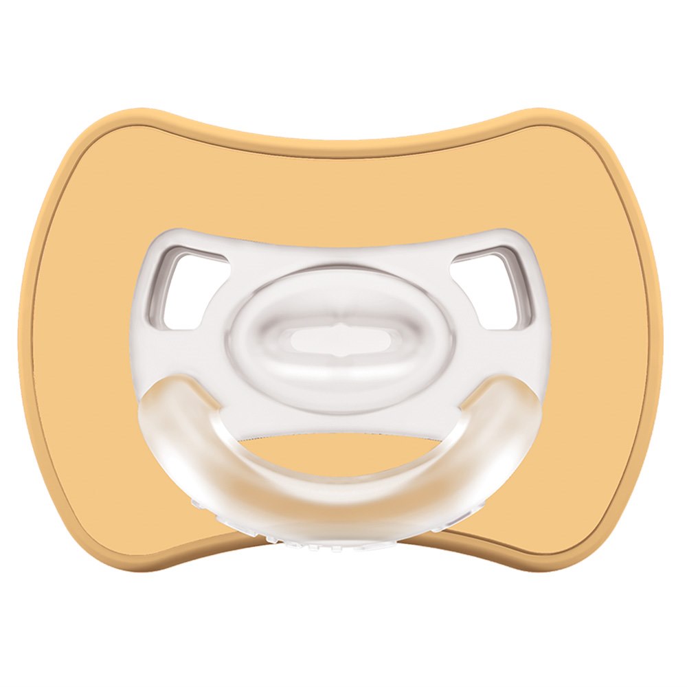 Sprytny smoczek ortodontyczny Glee 16m+ beige