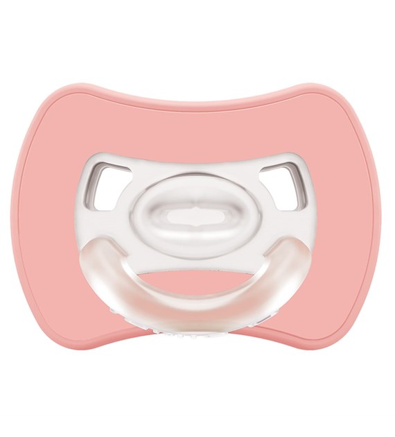 Sprytny smoczek ortodontyczny Glee 16m+ pink