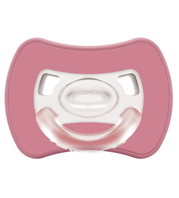 Sprytny smoczek ortodontyczny Glee 16m+ old rose