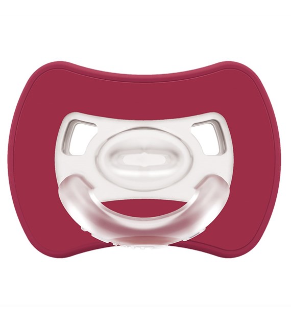 Smart pacifiers Glee 16m+ red