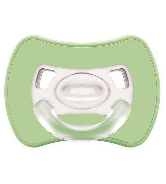 Sprytny smoczek ortodontyczny Glee 16m+ sage