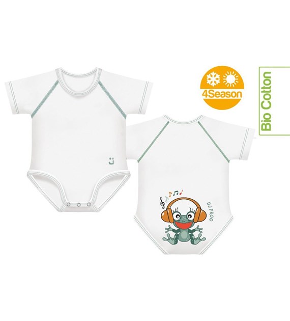 Growing body Bio Cotton 4Season 0-36m frog