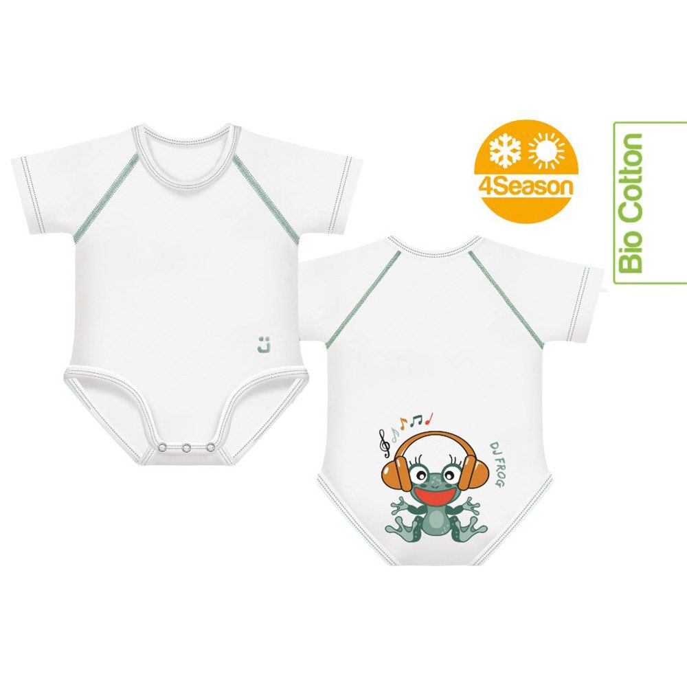 Body rosnące Bio Cotton 4Season 0-36m frog