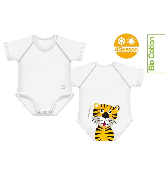 Growing body Bio Cotton 4Season 0-36m tiger